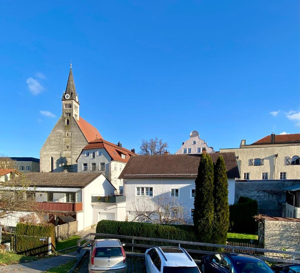Ferienwohnung An Der Idyllischen Salzachschleife Naehe Salzburg Laufen Esterno foto